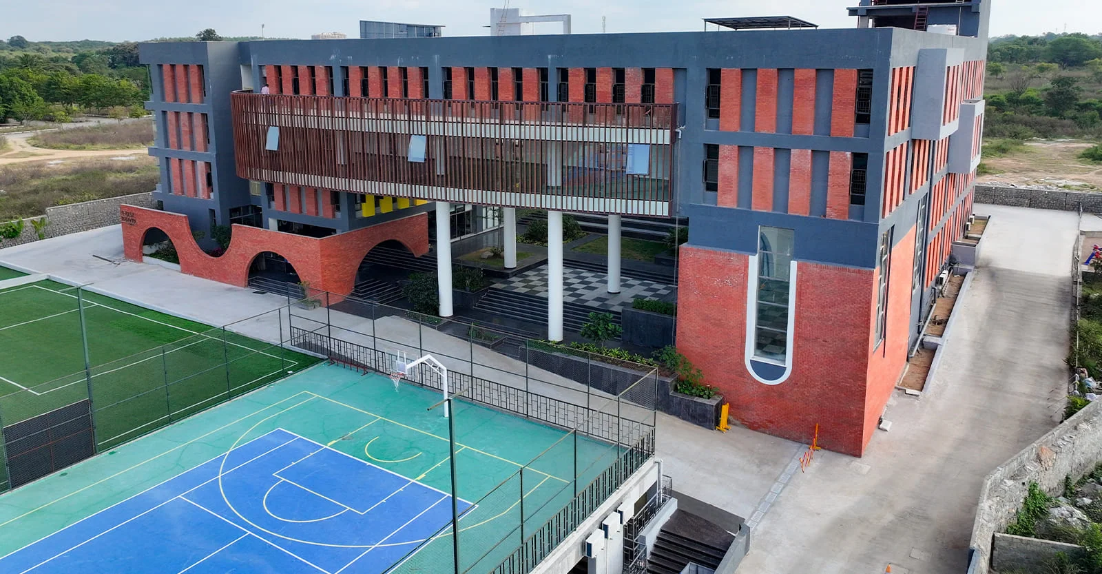Basket-ball-court